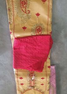Elegant Dress Material with Embroidery