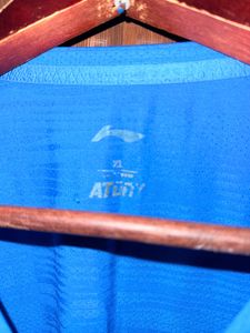 Men's Blue Athletic T-Shirt