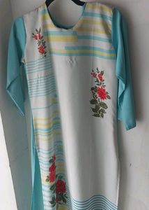 New Crepe Women Kurti Medium Size