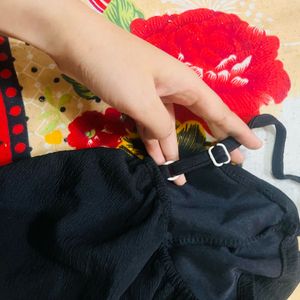 Chic Black Corset Top