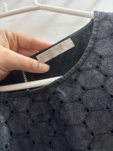 Promod Black Lace Top
