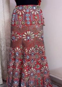Fish cut lehenga