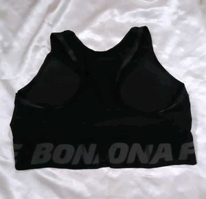Black Sports Bra