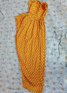 🌼 Mustard Yellow Printed Patiala Pant ✨