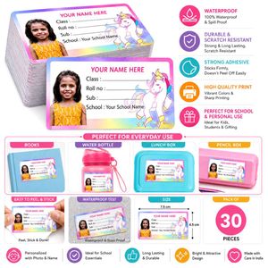 Personalized Name Labels for Kids