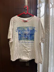 Free Size Claude Monet Art T-Shirt