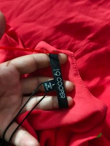 5129. Vibrant Red Mini Dress