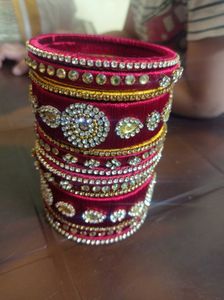 Elegant Handmade Bangle Set