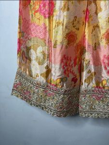 Elegant Floral Print Lehenga Choli