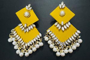 Fancy Party Wear Have Earrings All Colours Availab