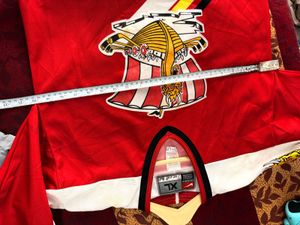 Vintage Red Hockey Jersey