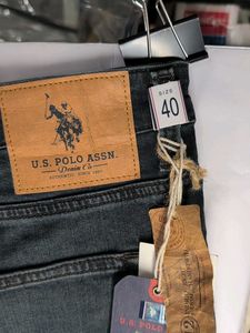 U.S. POLO ASSN.Henry Cropped Fit Blue Jeans