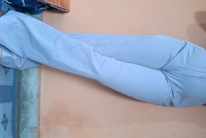 Lavender Colour Pent/Trouser For Girls