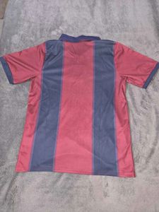 FC BarcelonaxTravis Scott Jersey/T-Shirt – Red &amp; N
