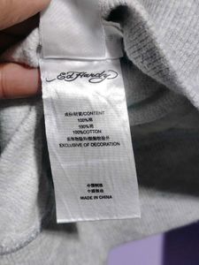 Ed Hardy grey Graphic Sweatshirt