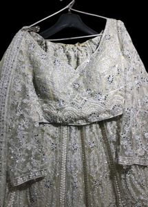 🆕️🆕️Stitched  Net Bridesmaids Lehenga