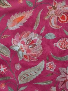Vibrant Pink Floral Print Palazzo Pants