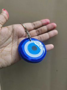 🧿 Dual side Evil Eye | Nazar Keychain Bag Charm
