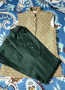 Elegant Men's 3 Piece Kurta Set