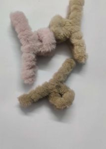 Fuzzy Claw Clips - Pack of 3