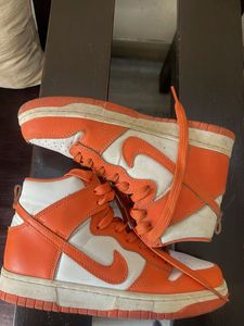 Nike Dunk High "Orange & White" Sneakers