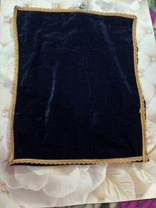 laddu Gopal Rajai  Gadda colour blue fabric velvet