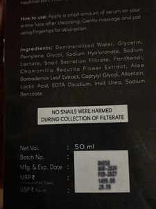 Snail Mucin
