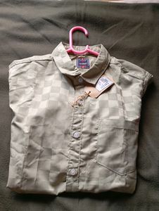 L Size Pista Green Shirt