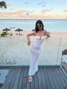 Elegant White Maxi Dress