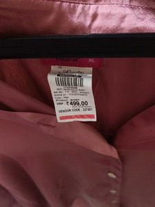 Satin Button-Up Blouse shirt
