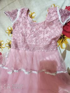 Frill Long Frock