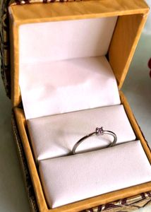Pure Silver Little Diamond 925 Ring