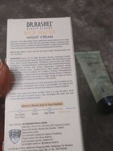 Dr. Rashel Rice Water Night Cream