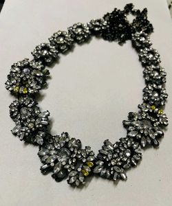 Statement Rhinestone Necklace