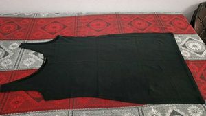 Black Sleeveless Midi Dress
