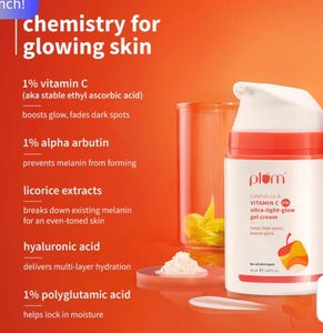 Plum Calendula &amp; Vitamin C Gel Cream