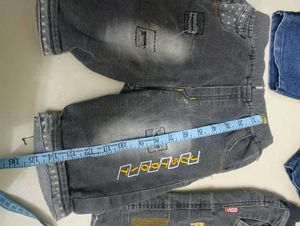 Kids Denim Shorts Set - 4 Pairs