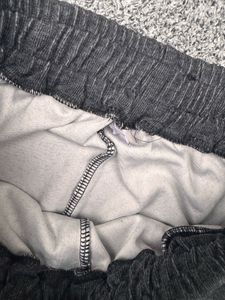 Comfortable Grey Wide-Leg Sweatpants