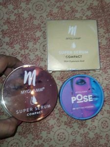 MyGlamm Super Serum Compact & Pose HD Powder
