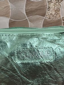 Shimmering Mint Green Pouch