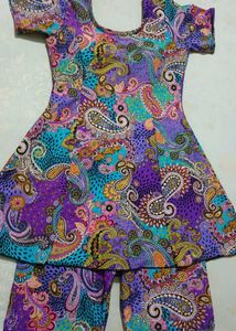Colorful Paisley Kids Outfit
