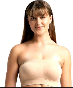 new unused 36C Strapless Padded Bra | Nude Beige |