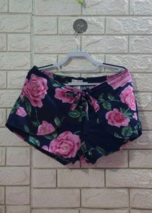 Billabong Floral Navy Blue Shorts