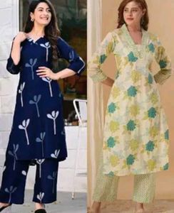 Stylish 2 Pieces Kurta Set for Women