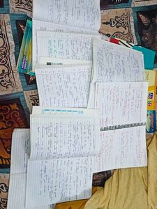 TGT English lit, lang handwritten notes