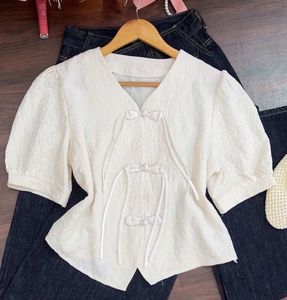 Chic Textured V-Neck Top