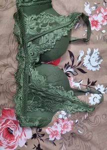 Stylish Green Lace