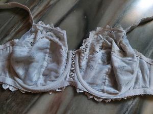 Lace Bra - White