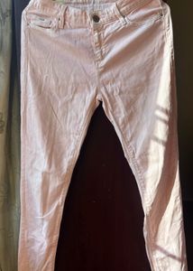 GAS - Light Pink Skinny Jeans