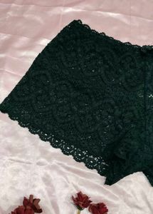 Black Lace Briefs